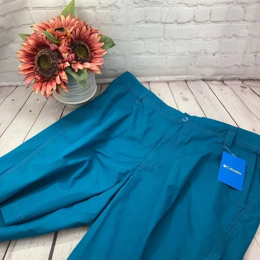 NWT columbia mens cotton washed out shorts outdoor gorpcore hiking travel